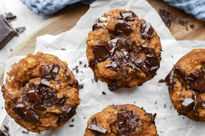 Pumpkin Chocolate Chip Muffins