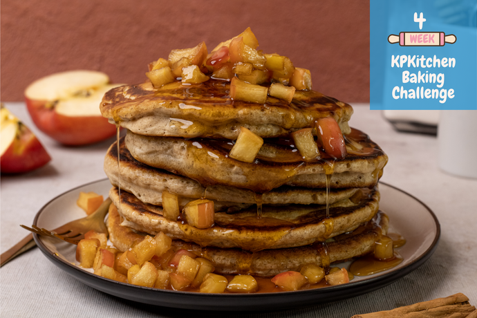 Apple Cinnamon Pancakes - Baking Challenge Recipe #1